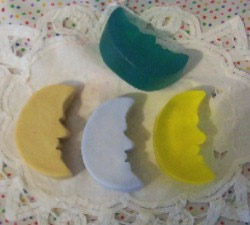 Crescent Moon Soap and Wax Mold
