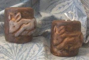 Resting Baby Deer Soap and Beeswx Votive Candle Mold