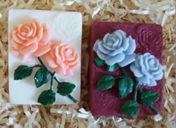 Rose Soap Bar Mold