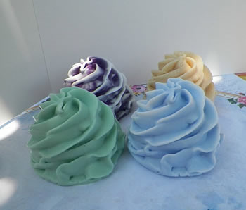 Cupcake Frosting Top Soap and Candle Mold