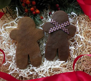 Gingerbread Man Soap Beeswax and Melt Mold