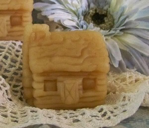 Rustic Log Cabin Soap and Candle Mold