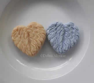 Heart and Angel Wings Bath Bomb Mold