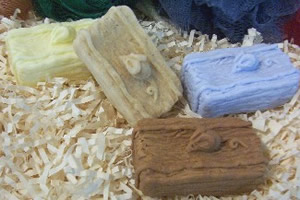 Mouse on Hay Bale Soap Bar Mold
