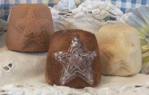 Triple Star Flicker and Votive Candle Mold