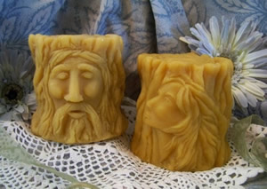 The Love Affair Solid Pillar Candle Mold Set