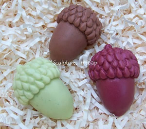 Acorn Soap Wax and Beeswax Mold