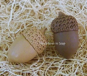 Acorn Soap, Wax and Beeswax Mold