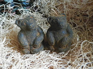Primitive Baby Bear Cub Soap and Wax Mold
