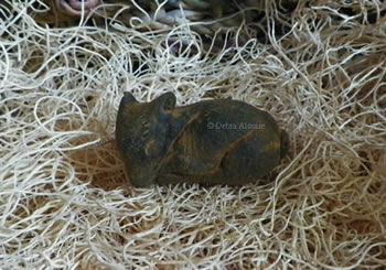 Primitive Woodland Baby Deer Soap and Beeswax Mold