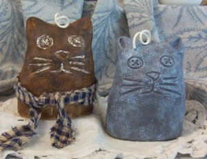 Button-eyed Fat Cat Soap, Candle and Beeswax Mold