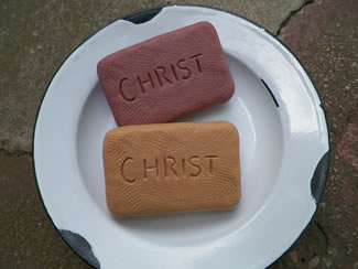 Christ Soap Bar Mold