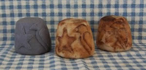 Crow and Star Flicker, Votive Candle Mold