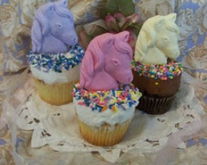 Prized Pony Cupcake Topper
