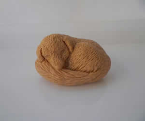 Sleeping Dog Soap and Wax Mold