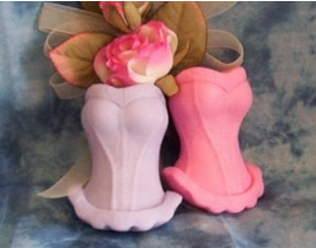 Elegant Corset Soap Mold