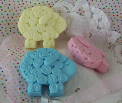 Curly Baby Lamb Soap Mold