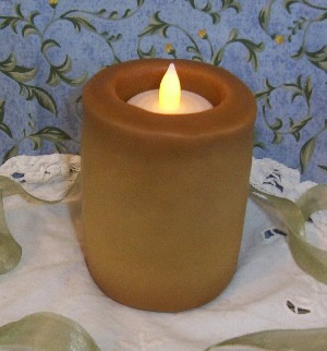 Smooth Pillar Flicker Pillar Candle Mold