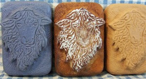 Scruffy Sheep Soap Bar Mold