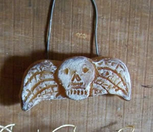 Skull Angel Soap, Wax and Ornament Mold