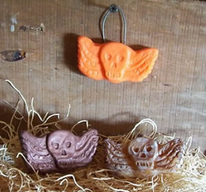 Skull Angel Soap Wax and Ornament Mold