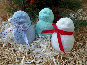 Snowman Soap and Wax Mold