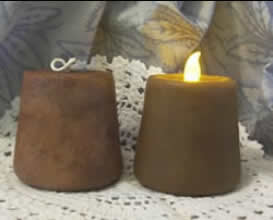 Sugar Cone Flicker Candle Mold