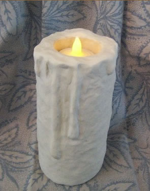 Dripping Wax Pillar Candle Mold
