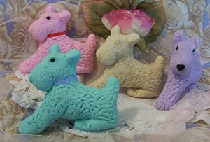 Terrier Soap Mold