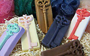 Victorian Key Soap Bar Mold