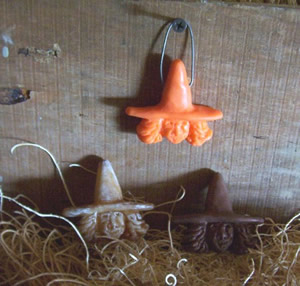 Head of the With Soap Wax and Ornament Mold